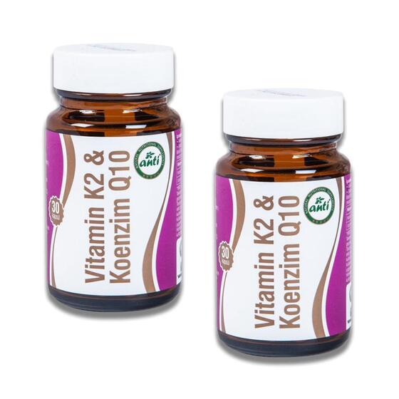 Anti Koenzim Q10 & Mikroenkapsüle K2 Vitamini 30 Kapsül x 2 Adet