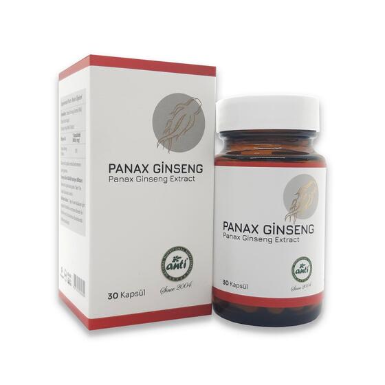 Anti Panax Ginseng Ekstresi(%12 ginsenosides) 30 Kapsül x 2 Adet