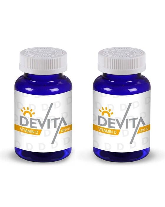 Anti Vitamin D Devita Vitamin D3 1000 IU / 250 Kapsül x 2 Adet