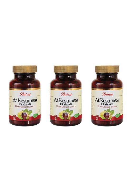 Balen At Kestanesi Ekstraktı 375 Mg 60 Kapsül x 3 Adet