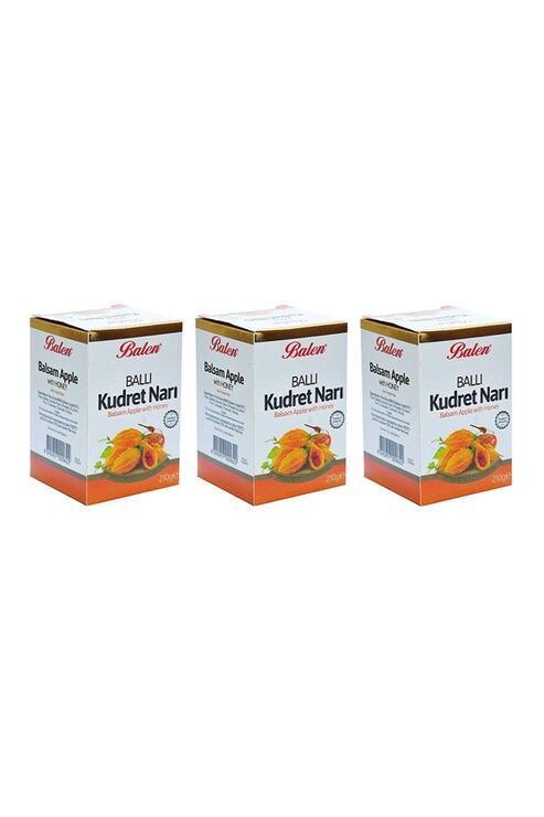 Balen Ballı Kudret Narı Macunu (Yeni Formül) 3 x 210 gr