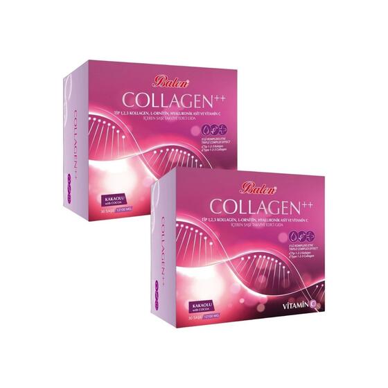 Balen Collagen Tip 1,2,3 Hyaluronik Asit 30 Şase 12100mg x 2 Adet