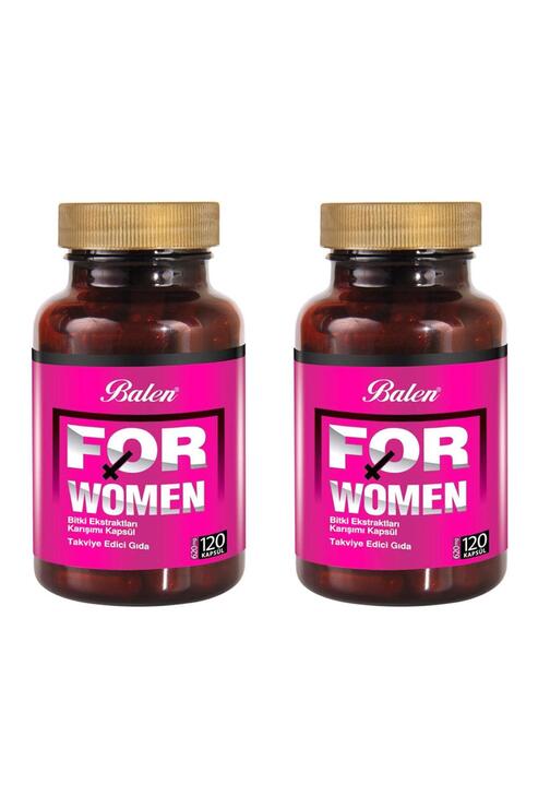 Balen For Women Bitki Karışımı 620 mg 120 Kapsül x 2 Adet