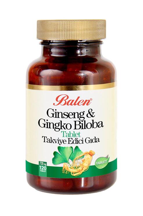 Balen Ginseng & Ginkgo Biloba 720 mg 120 Tablet x 2 Adet