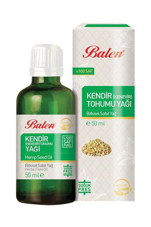 Balen Kendir Tohumu Yağı Soğuk Pres 50 ml