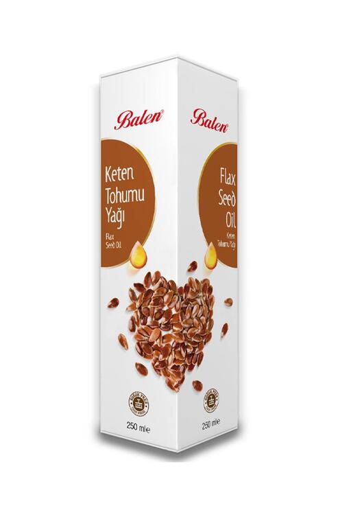 Balen Keten Tohumu Yağı Soğuk Pres 250 ml