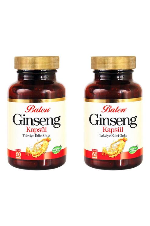 Balen Kırmızı Gınseng 375 MG 60 Kapsül 2 Adet