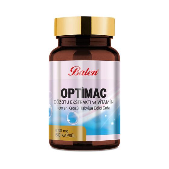 Balen Optimac Gözotu Ekstraktı -Vitamin 630 mg 60 Kapsül x 2 Adet