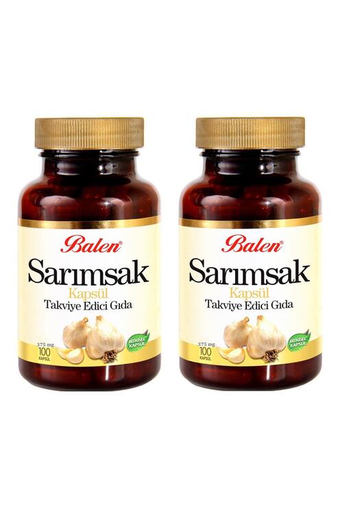 Balen Sarımsak Kapsül 375 mg 100 Kapsül x 2 Adet