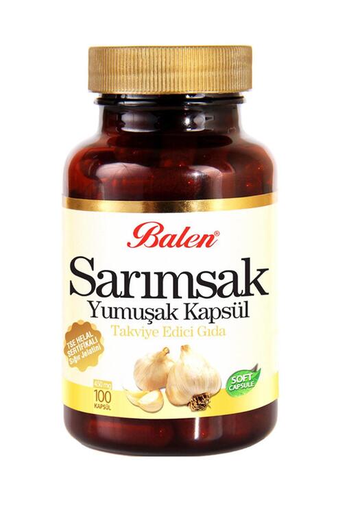 Balen Sarımsak Yağı Yumuşak Kapsül 450 mg 100 Kapsül