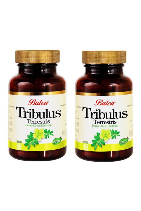 Balen Tribulus Terrestris-Demir Dikeni Ekstraktı 620 mg 60 Kapsül x 2 Adet