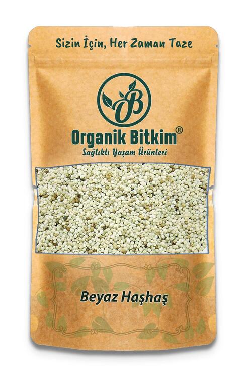 Organik Bitkim Beyaz Haşhaş 1 kg