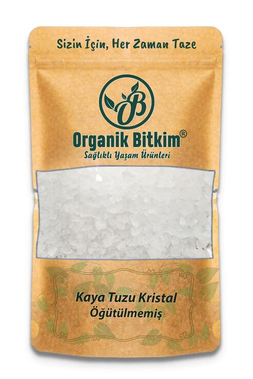 Organik Bitkim Kaya Tuzu Kristal Beyaz Öğütülmemiş 3 x 500 gr