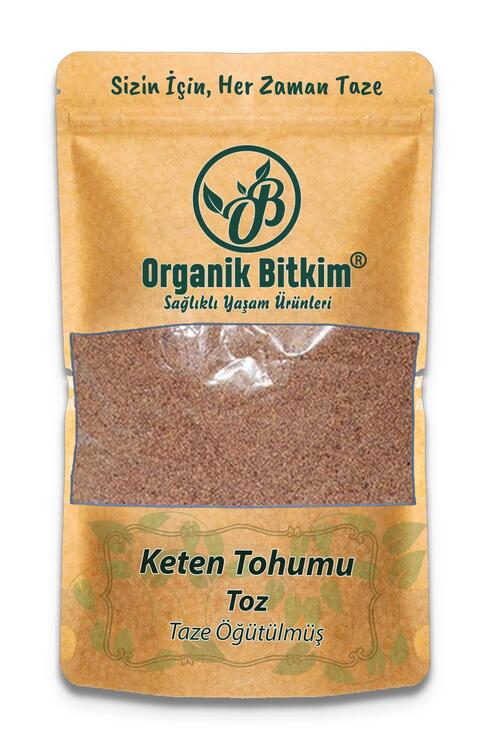 Organik Bitkim Keten Tohumu Toz 500 gr