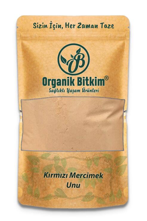 Organik Bitkim Mercimek Unu (Kırmızı Mercimek Un) 500 gr