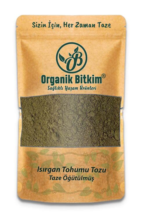 Organik Bitkim Toz Isırgan Tohumu Taze Öğütülmüş 150 gr