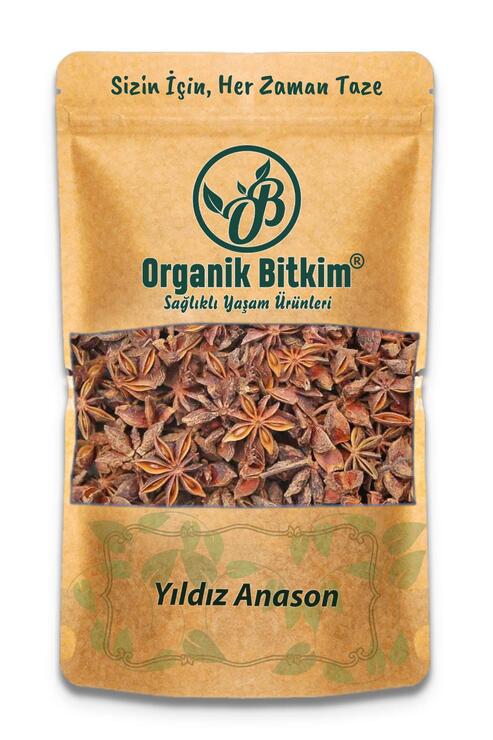 Organik Bitkim Yıldız Anason İri Taneli 100 gr