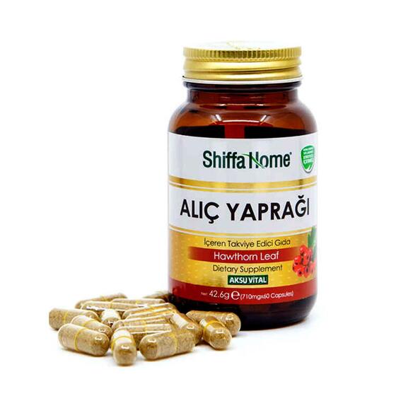 Shiffa Home (Aksuvital) Alıç Yaprağı 710 mg 60 Kapsül x 2 Adet