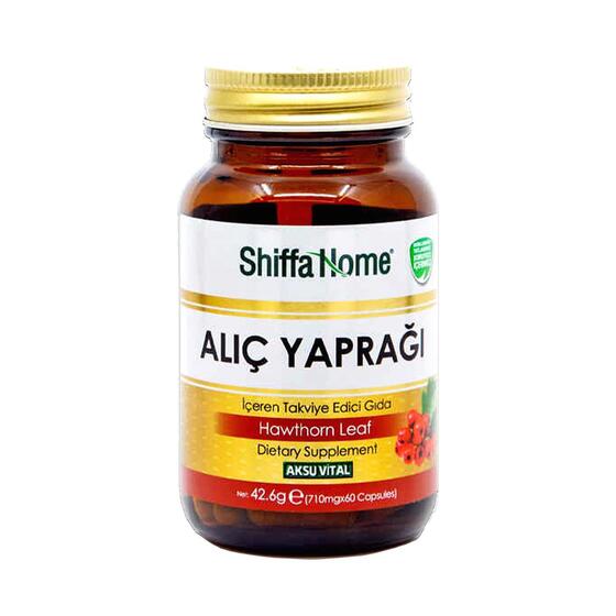 Shiffa Home (Aksuvital) Alıç Yaprağı 710 mg 60 Kapsül x 3 Adet