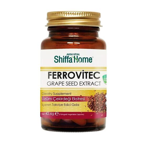 Shiffa Home (Aksuvital) Ferrovitec 710 mg 60 kapsül x 3 Adet
