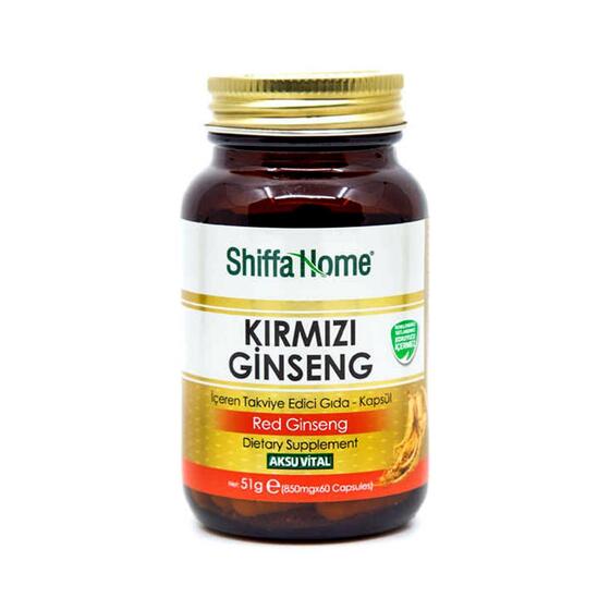 Shiffa Home (Aksuvital) Kırmızı Ginseng 850 mg 60 Kapsül x 2 Adet