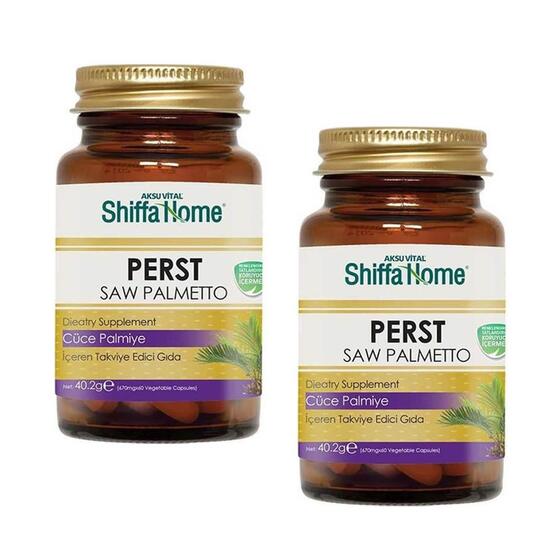 Shiffa Home (Aksuvital) Perst (SawPalmetto) 670 mg 60 Kap x 2 Adet