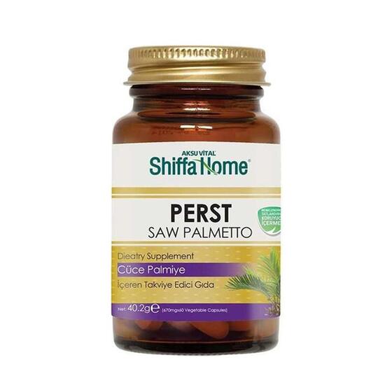 Shiffa Home (Aksuvital) Perst (SawPalmetto) 670 mg 60 Kap x 3 Adet