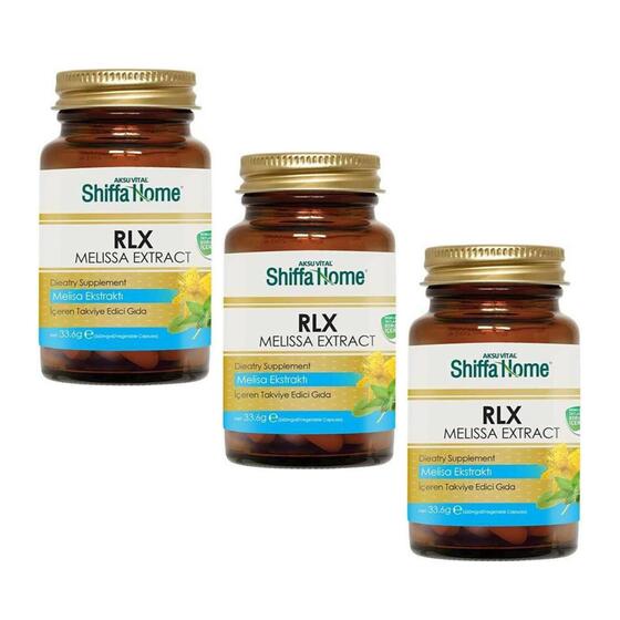 Shiffa Home(Aksuvital) RLX Bitkisel Karışım 560 mg 60 Kap x 3 Adet