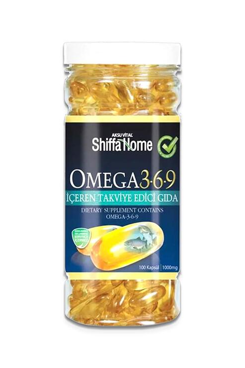 Shiffa Home Omega 3 6 9 Softjel 1000 Mg 100 Kapsül x 2 Adet