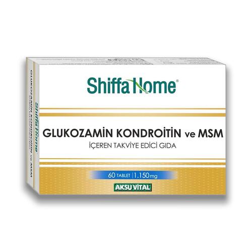 Aksuvital Shıffa Home Glucosamine Chondroitine Msm 60 Tablet x 3 Adet