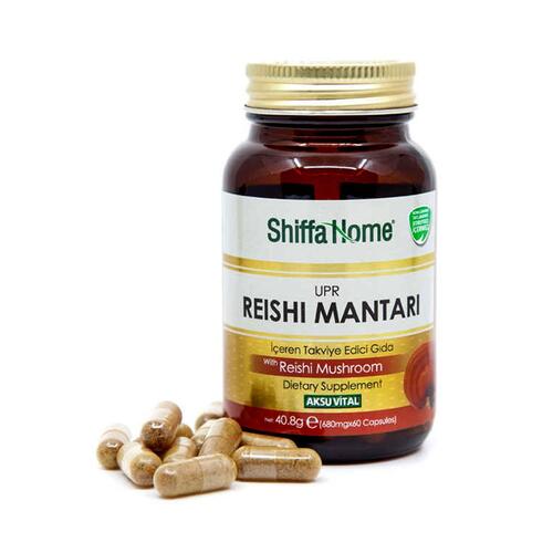 Aksuvital Shiffa Home UPR (Reishi Mantarı) 680 mg 60 Kap x 3 Adet