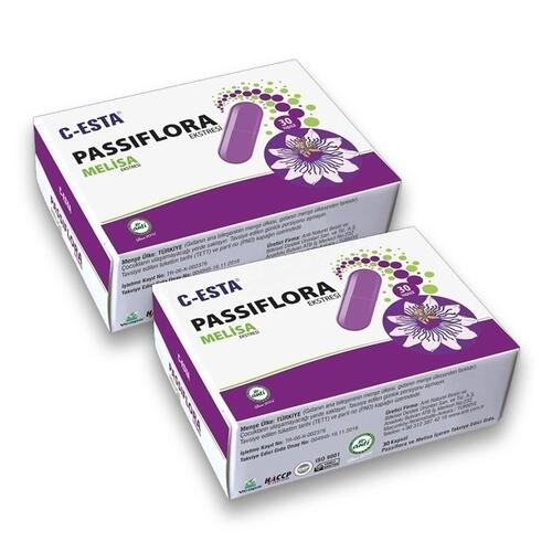 Anti C-Esta® Passiflora & Melisa Ekstresi 30 Kapsül x 2 Adet