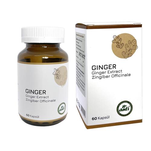 Anti Ginger Extract ( Zencefil Ekstresi ) 60 Kapsül x 2 Adet