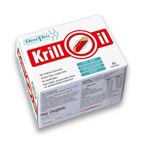 Anti Krill Yağı Krill Oil Omepro® Krill Yağı 60 Kapsül