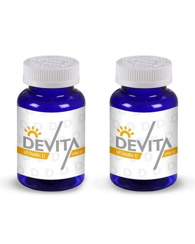 Anti Vitamin D Devita Vitamin D3 1000 IU / 250 Kapsül x 2 Adet