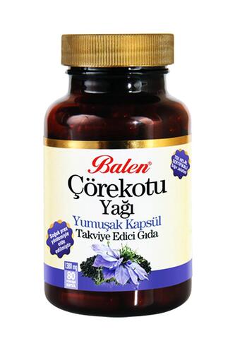 Balen Çörekotu Yağı Yumuşak Kapsül 1380 mg 80 Kapsül 3 Adet