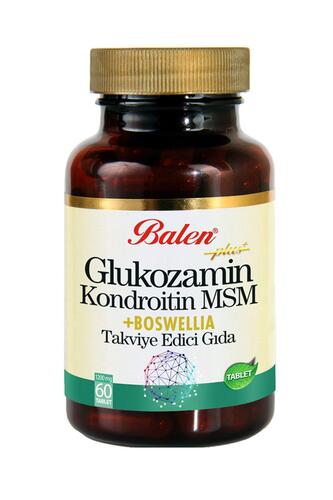 Balen Glukozamn Kondroitin MSM+BOSWELLIA 1200 mg 60 TABLET 2 ADET
