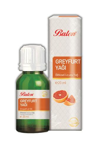 Balen Greyfurt Yağı (Distilasyon) 20 ml 3 Adet