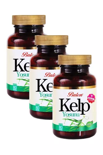 Balen Kelp Ekstraktı + Selenyum 375 mg 60 Kapsül x 3 Adet