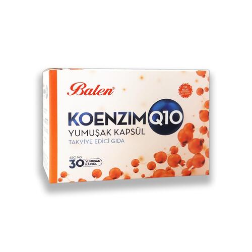 Balen Koenzim Q10 650 Mg 30 Yumuşak Kapsül