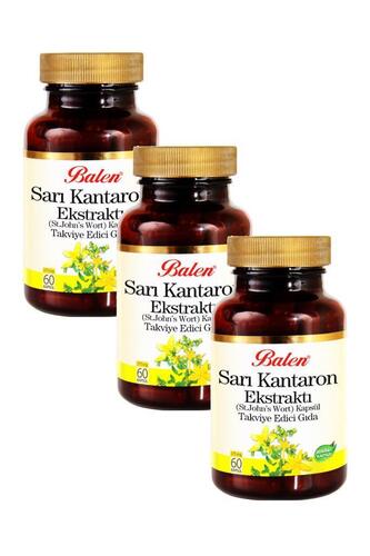 Balen Sarı Kantaron Ekstraktı (St. John's Wort) 375mg 3x60 Kapsül