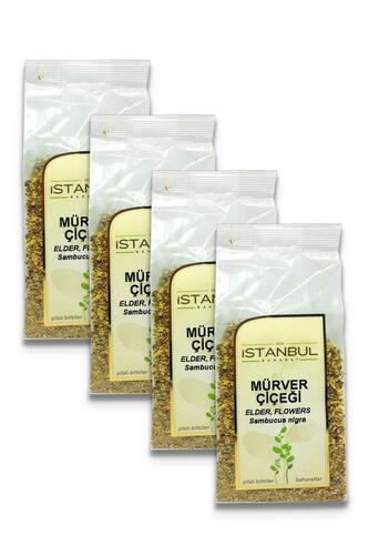 İstanbul Baharat Mürver Çiçeği 50 gr x 4 Adet