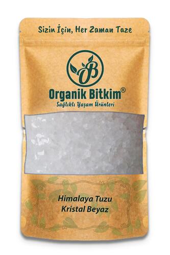 Organik Bitkim Himalaya Tuzu Kristal Beyaz Öğütülmemiş 3 x 500 gr