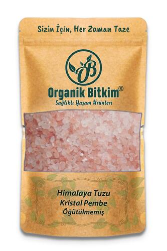 Organik Bitkim Himalaya Tuzu Toz 1 kg + Himalaya Tuzu Kristal 1 kg