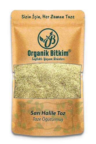 Organik Bitkim Sarı Halile Toz (Öğütülmüş) 150 gr