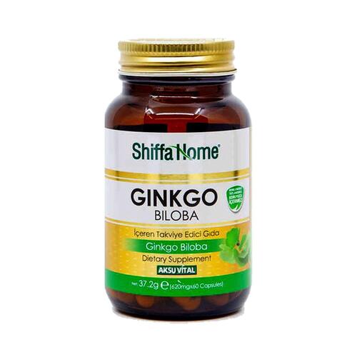 Shiffa Home (Aksuvital) Ginkgo Biloba 620 mg 60 Kapsül x 3 Adet